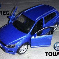 Volkswagen Touareg, Blue - RMZ City 5019, снимка 1 - Колекции - 39737099