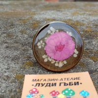 Дамски пръстени с естествени цветя в смола. 5 различни модела., снимка 2 - Пръстени - 32595658