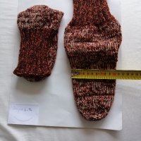 Вълнени чорапи ръчно плетиво, снимка 5 - Други - 43871036