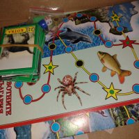 Животните в България Детска образователна игра в комплект с пъзел, снимка 3 - Образователни игри - 37645214