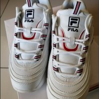 сникърси /маратонки   Fila Ray Branco Mid Leather  номер 38, снимка 5 - Маратонки - 33383816