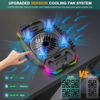 Стойка с вертикален охлаждащ вентилатор Wiilkac за Xbox Series X, снимка 3 - Аксесоари - 43727340