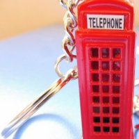 Сувенир от Лондон – ключодържатели символи Лондон: телефонна кабина, пощенска кутия, снимка 10 - Други стоки за дома - 35838191