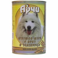 Консерва Арчи за куче – агнешко, 1100г, снимка 1 - За кучета - 37175415