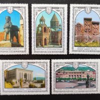 СССР, 1978 г. - пълна серия чисти марки, архитектура, 3*2, снимка 1 - Филателия - 40457303
