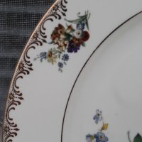 Немска порцеланова чиния ''Rossentall Ivory'', снимка 3 - Колекции - 43185017
