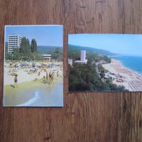 Пощенски картички от Златни пясъци от 1987 и 1988 г. - нови, снимка 2 - Колекции - 27866116