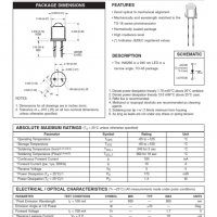 Мощен IR 940nm LED Emitter 100mA в корпус TO-46, снимка 3 - Друга електроника - 38123653