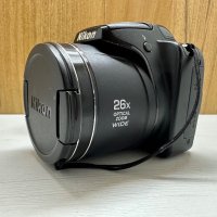 Професионален фотоапарат Nikon Coolpix L200 само за 200 лв. Перфектен с чанта и мемори карта. , снимка 4 - Фотоапарати - 43542520