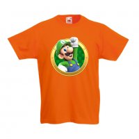 Детска тениска Супер Марио Luigi 13, снимка 4 - Детски тениски и потници - 33089868