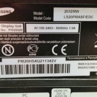 Монитор 20" Samsung 2032MW c TV Tuner, за РЕМОНТ или за части ... , снимка 3 - Монитори - 43314347