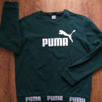 PUMA Amplified Crew - страхотна мъжка блуза КАТО НОВА, снимка 5 - Спортни дрехи, екипи - 35626255