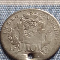 Сребърна монета 10 кройцера 1772г. Максимилиан Йозеф Бавария 13789, снимка 7 - Нумизматика и бонистика - 42930895