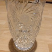 кристална ваза, снимка 1 - Вази - 43914447