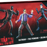 Оригинален комплект фигурки The BATMAN - Batman+ The Penguin + Selina Kyle / DC, снимка 1 - Фигурки - 39429480
