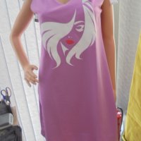 летна рокличка в лилаво, снимка 2 - Рокли - 37548097