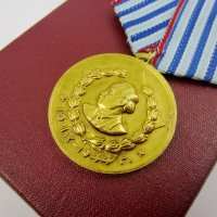 Медал 10 години служба в Държавна сигурност КДС-Милиция-НРБ-Рядък медал, снимка 4 - Колекции - 43901368