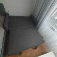 Разтегателен диван,размери:Д: 145 см. Ш: 98 см. В: 79 см., снимка 2 - Дивани и мека мебел - 43361684