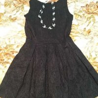  Дамска нова  рокля в черен цвят , снимка 1 - Рокли - 27943056