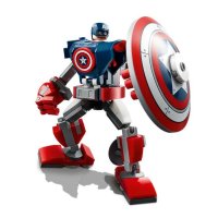 Конструктор на Капитан Америка с фигурка (Captain America, Marvel, Avengers), снимка 2 - Конструктори - 43882077