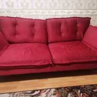 Червен диван-канапе, снимка 4 - Дивани и мека мебел - 39155243