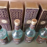 Стари бутилки от японско уииски suntory gold, снимка 3 - Антикварни и старинни предмети - 37393455