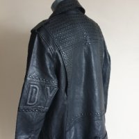 True Prodigy Leather Jacket Slim Fit Mens Size 2XL ОРИГИНАЛ! НОВО! Ест. кожа!, снимка 5 - Якета - 43300069