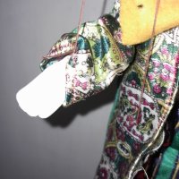Марионетка Шмидер- Клоун от истинско дърво, ръчна изработка 3, снимка 10 - Антикварни и старинни предмети - 43820834