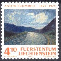Чисти марки Живопис 1995 от Лихтенщайн, снимка 1 - Филателия - 33608564