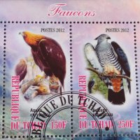 Пощенски марки чиста комплектна серия ПТИЦИ поща Република Чад за колекция 29522, снимка 7 - Филателия - 37723311