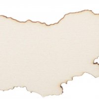 Карта на България - Лазерно рязан дървен елемент 80 мм Х 50 мм, снимка 1 - Ученически пособия, канцеларски материали - 37597724