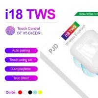 2020 Airpods i18 Touch Безжични Bluetooth слушалки iPhone Android Samsung Huawei, снимка 2 - Безжични слушалки - 27839042