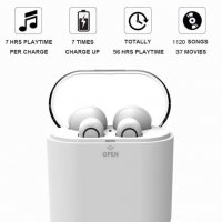 Yobola T2 Bluetooth 5.0 безжични слушалки, до 56H Playtime, 3D стерео, микрофон, докинг за зареждане, снимка 2 - Безжични слушалки - 37862263