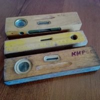 3 стари дървени нивелира, снимка 5 - Антикварни и старинни предмети - 43708439