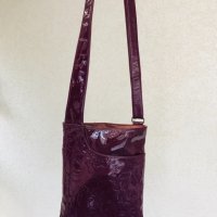 Супер цвят magenta purple модерна чанта RADLEY LONDON, снимка 9 - Чанти - 26666452
