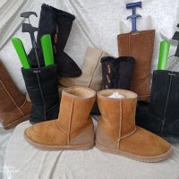 UGG® boots аналог на UGG®, N- 38 - 39, топли унисекс боти,апрески - естествен велур,естествена вълна, снимка 6 - Дамски боти - 39304989