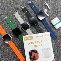Комплект Smart часовник + TWS слушалки W26 Pro Max ULTRA , снимка 3 - Смарт часовници - 43312950