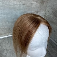 Дамско тупе 100% естествена коса, снимка 6 - Аксесоари за коса - 43198034