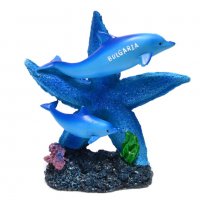 Сувенир с делфини и морска звезда , снимка 1 - Морски сувенири - 40034831