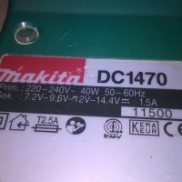 SOLD-ПОРЪЧАНО-makita dc1470 battery charger-внос швеицария, снимка 6 - Винтоверти - 26496498