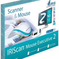 Мишка + Скенер в едно iris IRIScan Mouse Executive 2 All in one, A4, USB2.0, снимка 1 - Клавиатури и мишки - 43475825