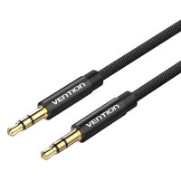 Vention Аудио Кабел 3.5mm Audio Cable M/M Cotton Braided 1.5m - BAWBG, снимка 1 - Други - 43454532