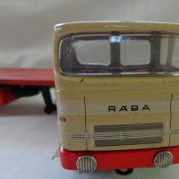 Ретро детски метални камиончета марка RABA   M1/43 мащаб употребявани произведени в Унгария 1977 год, снимка 7 - Колекции - 37470670