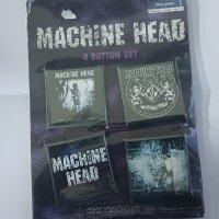 Нови два сета значки Machine Head KORN, снимка 2 - Колекции - 44089404
