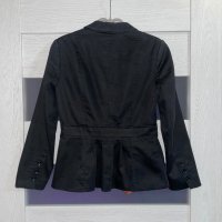 Дамско черно сако H&M, снимка 2 - Сака - 43467582