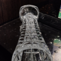 Кристална ваза d'Arques  France. Височина 17 см. , снимка 6 - Вази - 44852805