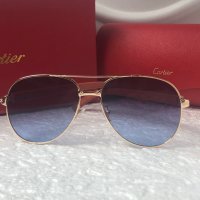 Cartier 2022 мъжки слънчеви очила, снимка 7 - Слънчеви и диоптрични очила - 37360781