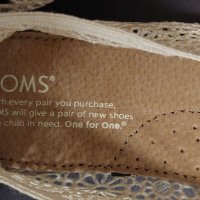 Дамски еспадрили TOMS , снимка 5 - Дамски ежедневни обувки - 39908155