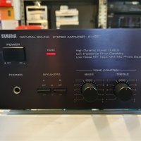 Усилвател YAMAHA A-420 В отлично техническо и визуално състояние., снимка 3 - Ресийвъри, усилватели, смесителни пултове - 36966980