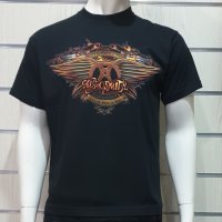 Нова мъжка тениска с дигитален печат на музикалната група AEROSMITH (Аеросмит), снимка 3 - Тениски - 27847464